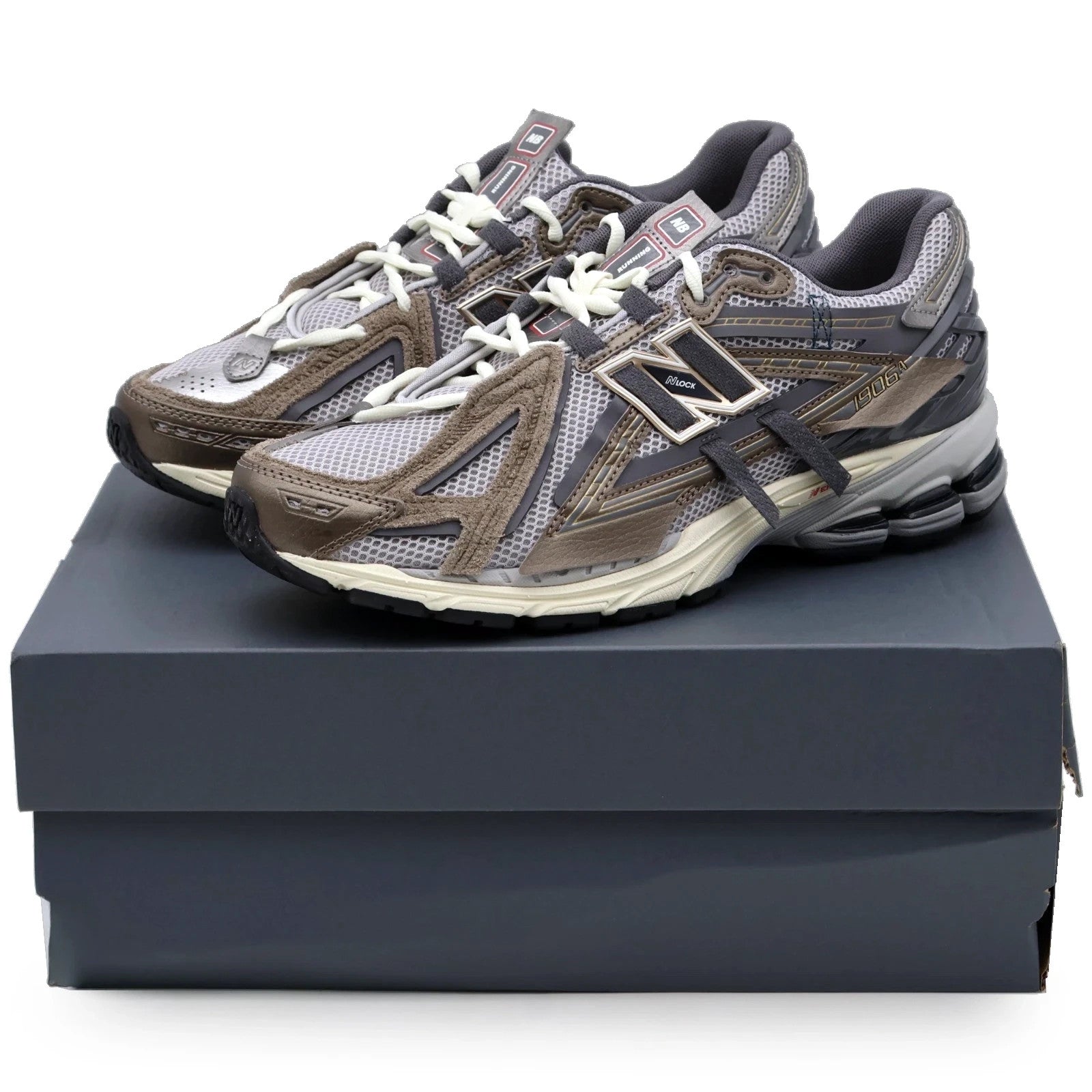 U19066U8 New Balance 1906 Grey Brown (Men's)