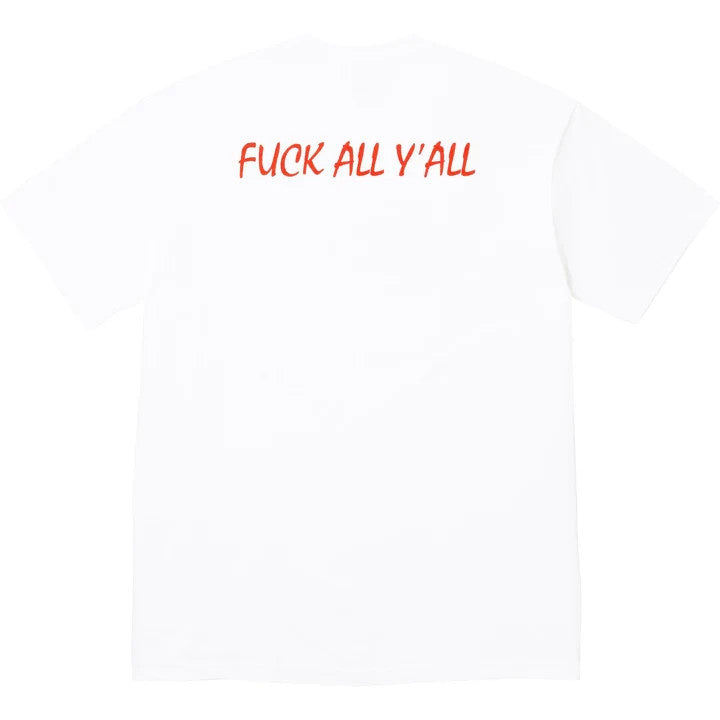 Supreme Split Tee White
