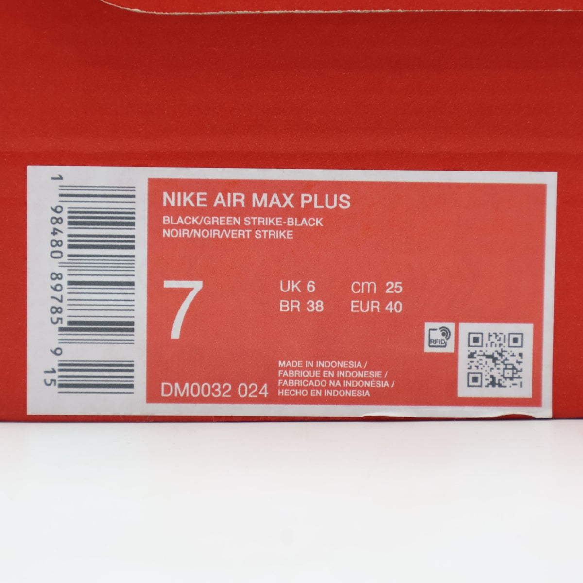 DM0032-024 Nike Air Max Plus Green Strike (Men's)