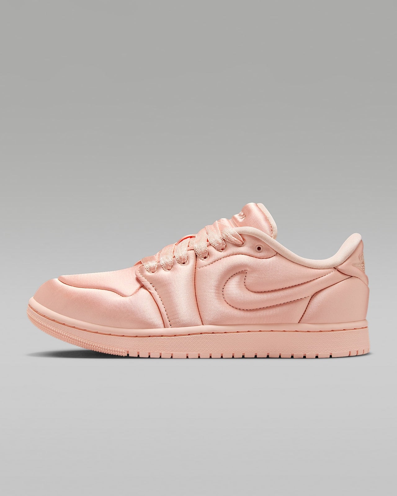 HF3969-600 Nike Women's Air Jordan 1 Low Method of Make Satin Pink (Women's)