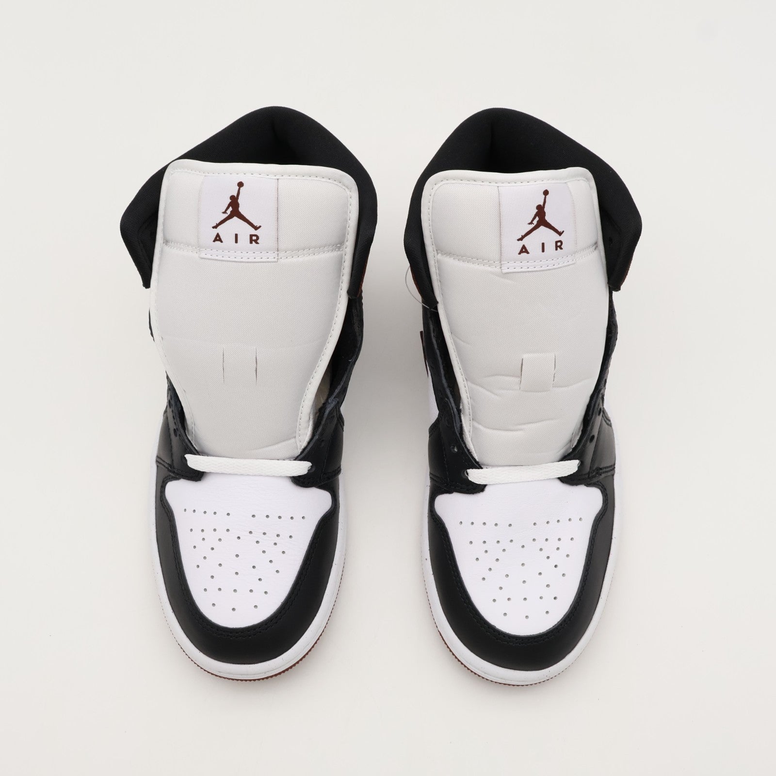HF3216-102 Nike Air Jordan 1 Mid SE White Black Dark Pony (Men's)