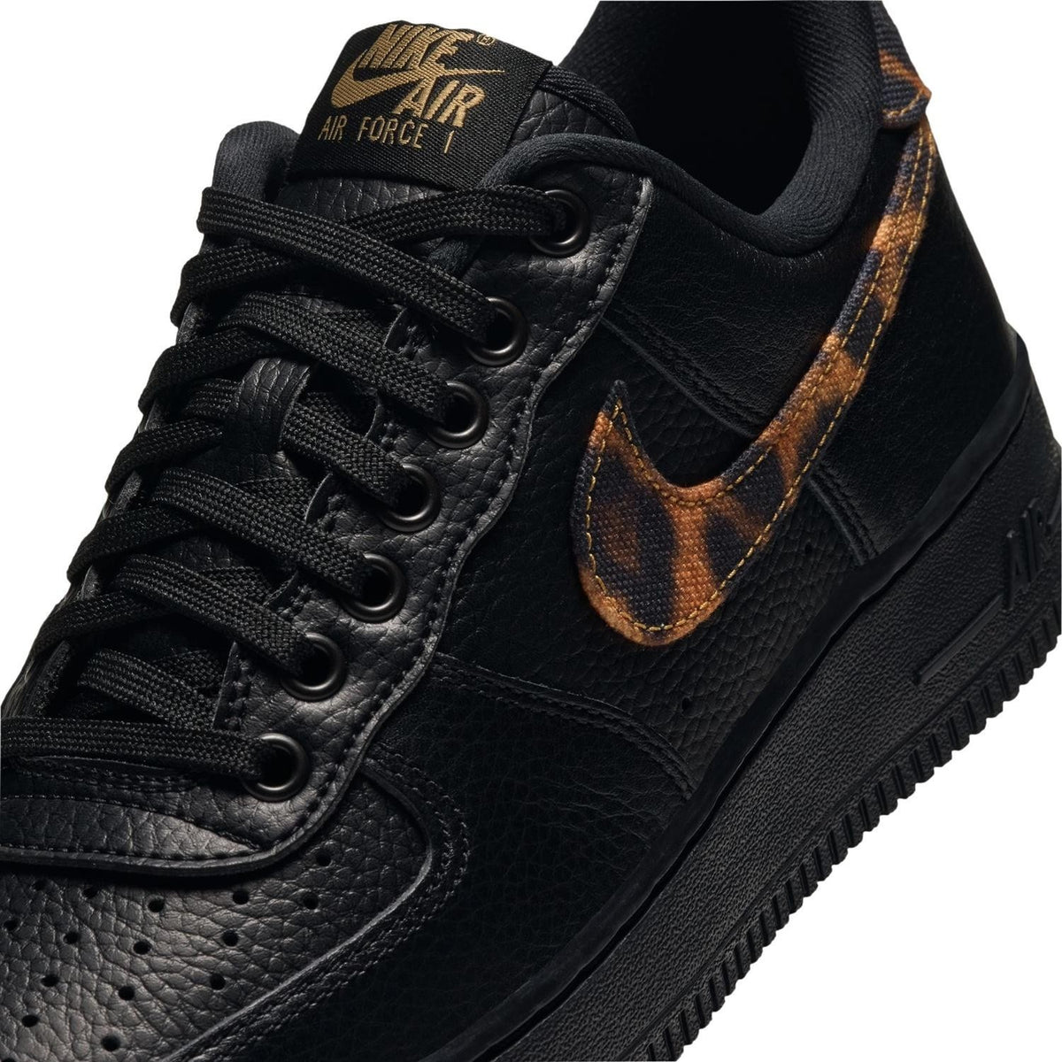 IX5098-001 Nike Air Force 1 Low '07 "Leopard/Black" (Women's)