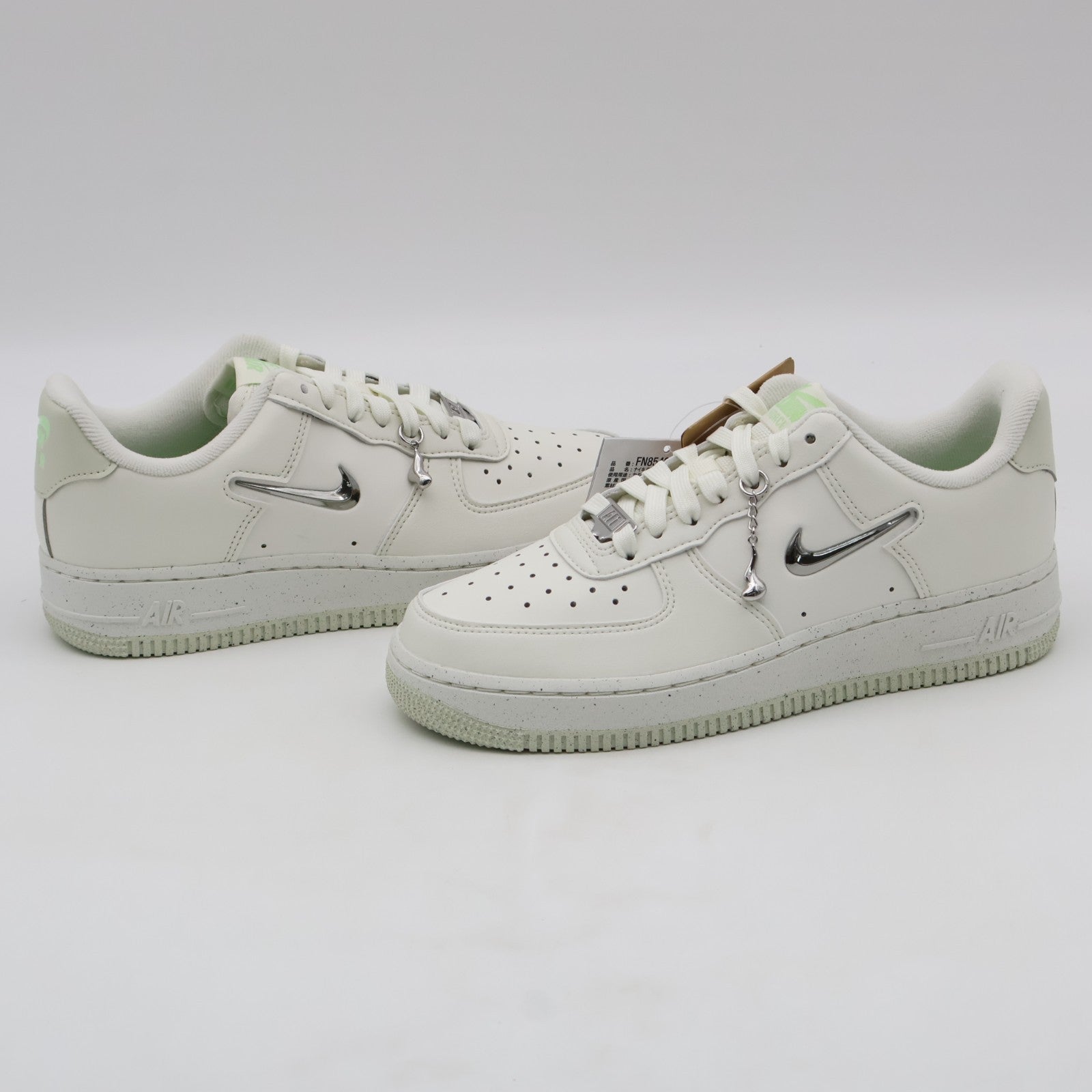 FN8540-100 Nike Air Force1 Low Next Nature SE Sail Sea Glass Volt (Women's)