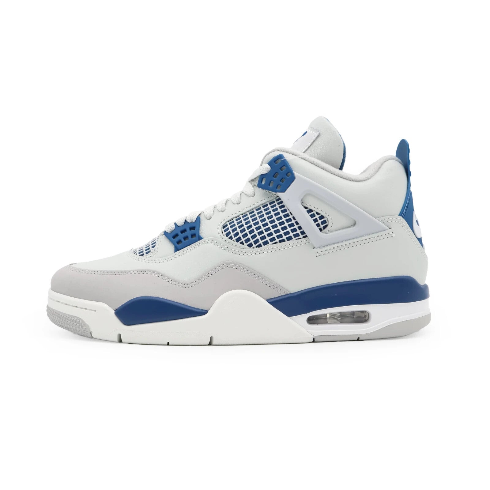 FV5029-141 Nike Air Jordan 4 Retro Industrial Military Blue Neutral Grey (Men's)