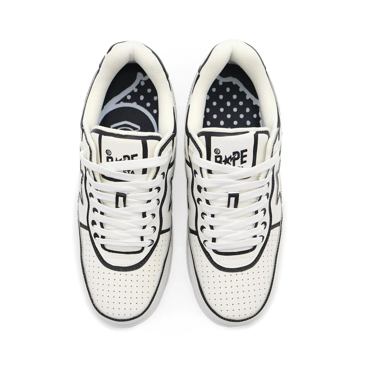 001FWJ731918C Joshua Vides A BATHING APE ROADSTA White (Men's)