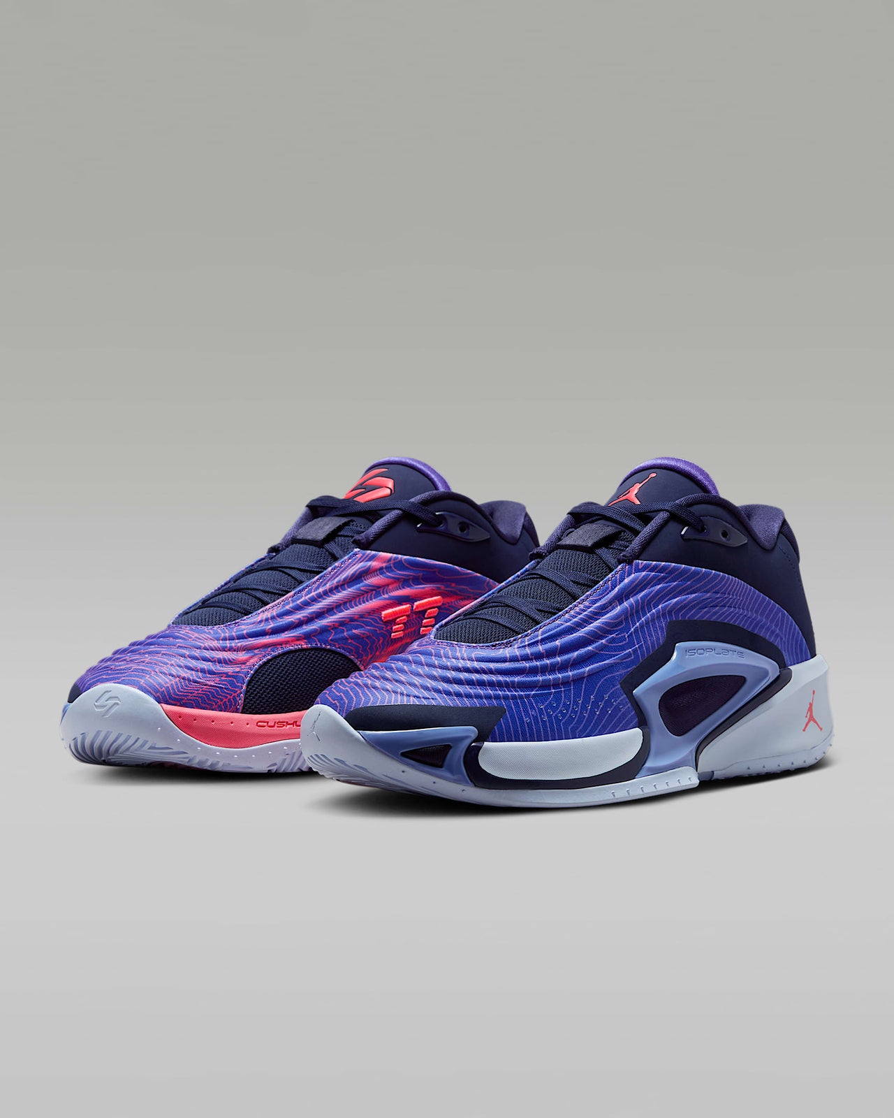 FQ1285-500 Nike Luka 3 Purple Comet Midnight Navy Hydrogen Blue Hot Punch (Men's