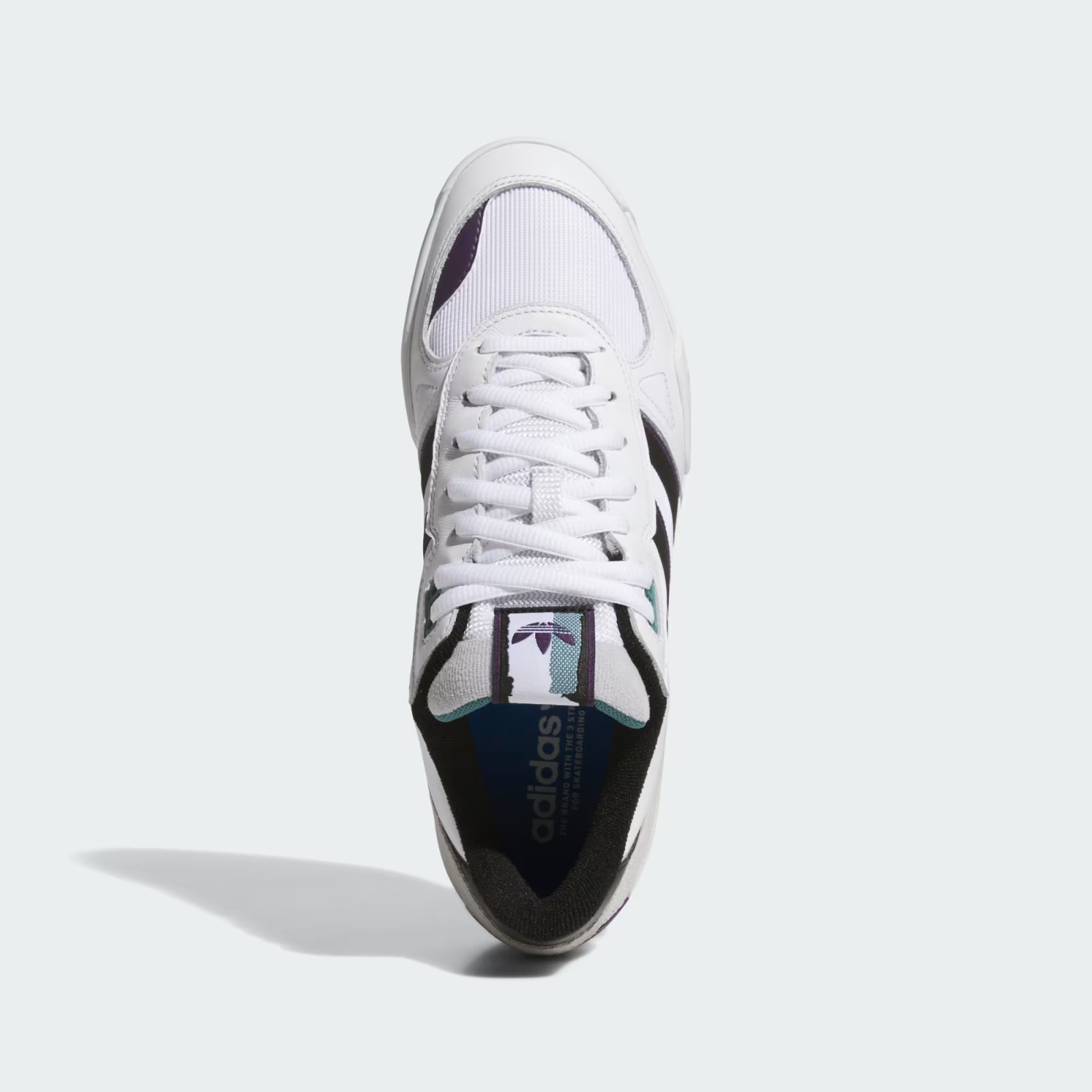 JQ8907 adidas Originals Tekkira Cup Cloud White Core Black Aurora Plum (Men's)