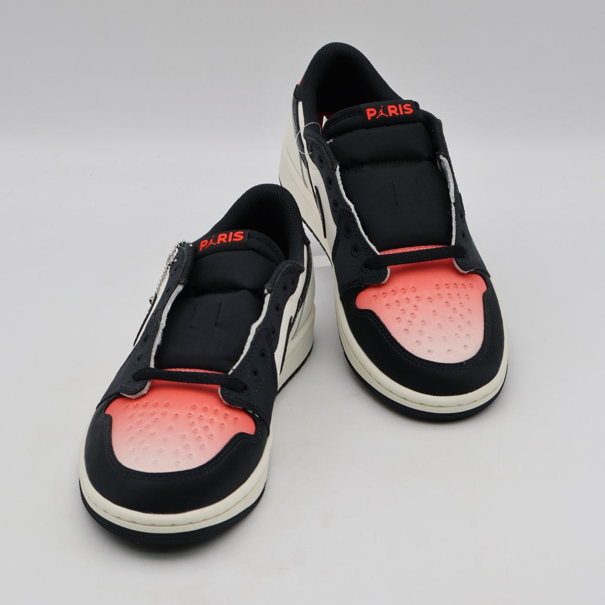 HF8828-100 Paris Saint Germain Nike Air Jordan 1 Low OG Pink Oxford (Men's)