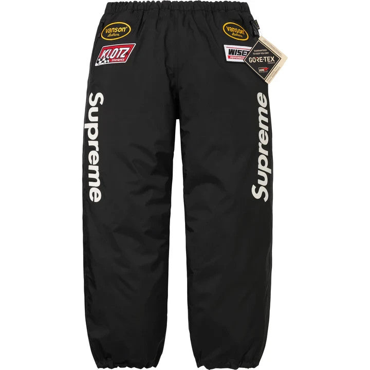 Supreme x Vanson Leathers GORE-TEX Pant Black