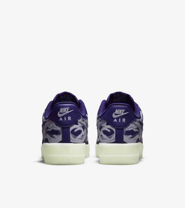 CU8067-500 Nike Air Force 1 Purple Skeleton (Men's)