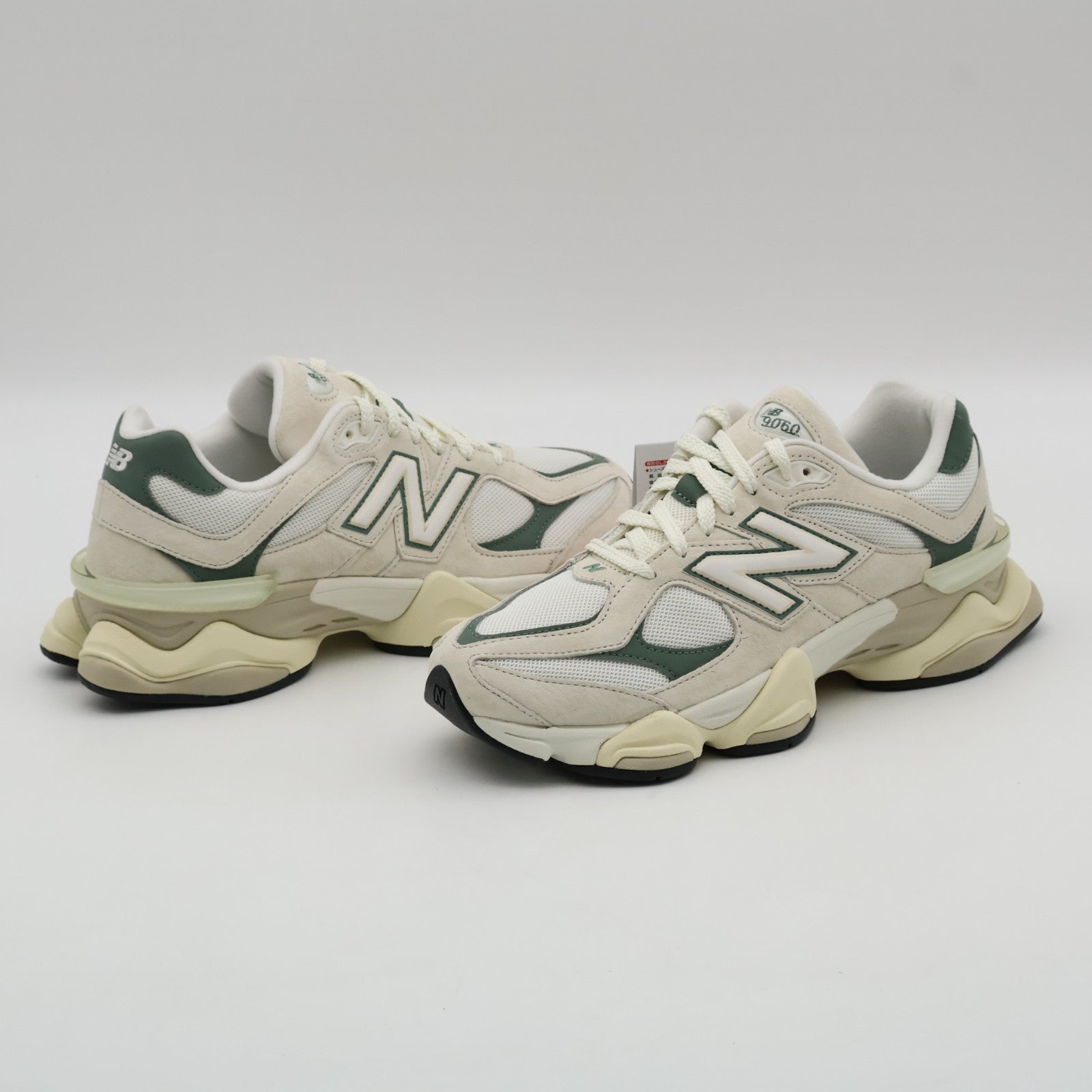 U9060EEI New Balance 9060 Off White Green (Men's)