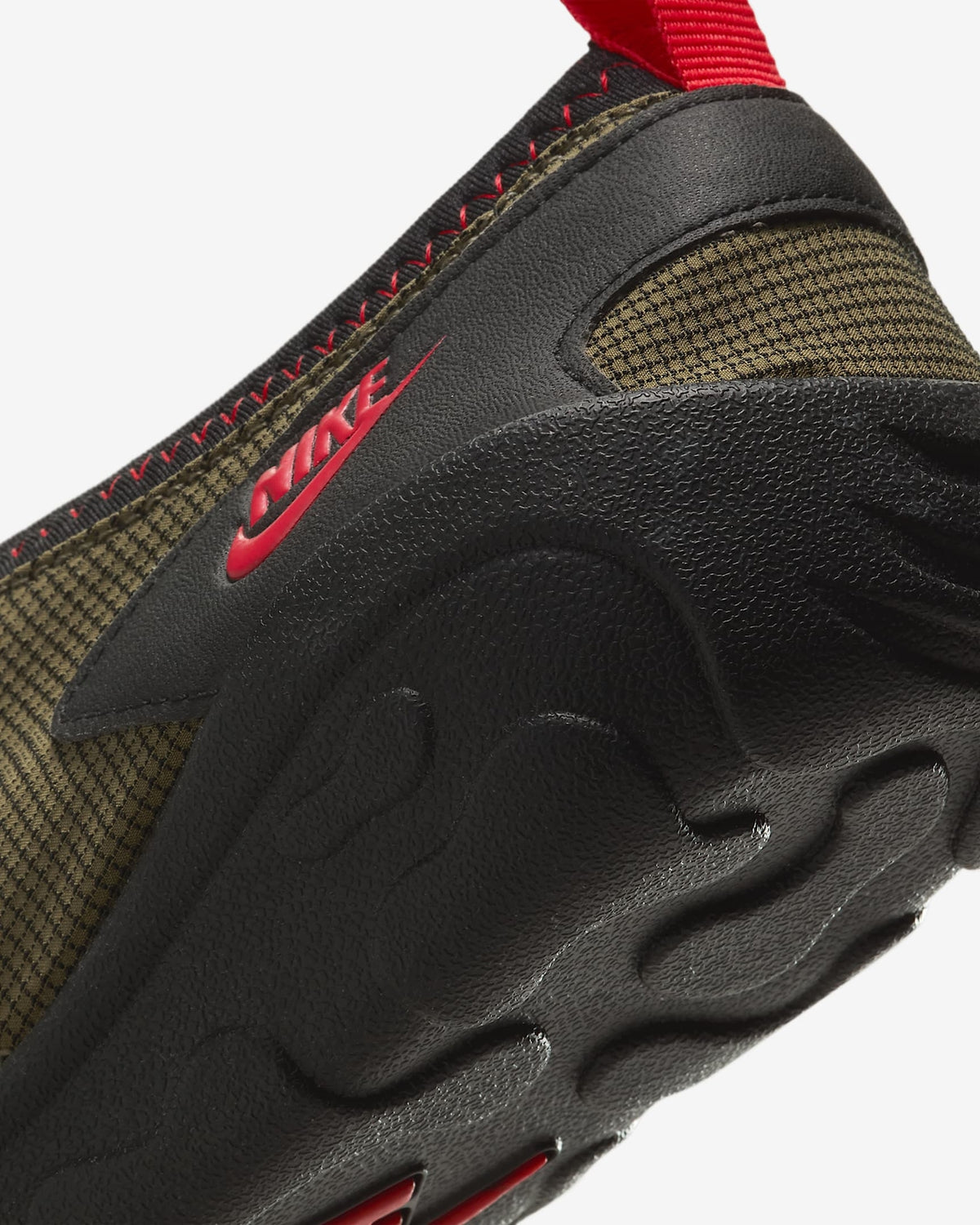 FZ5627-200 Nike Aqua Turf Medium Olive Black University Red (Men's)