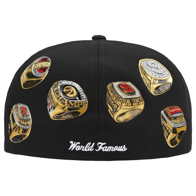 Supreme Rings Box Logo New Era Black