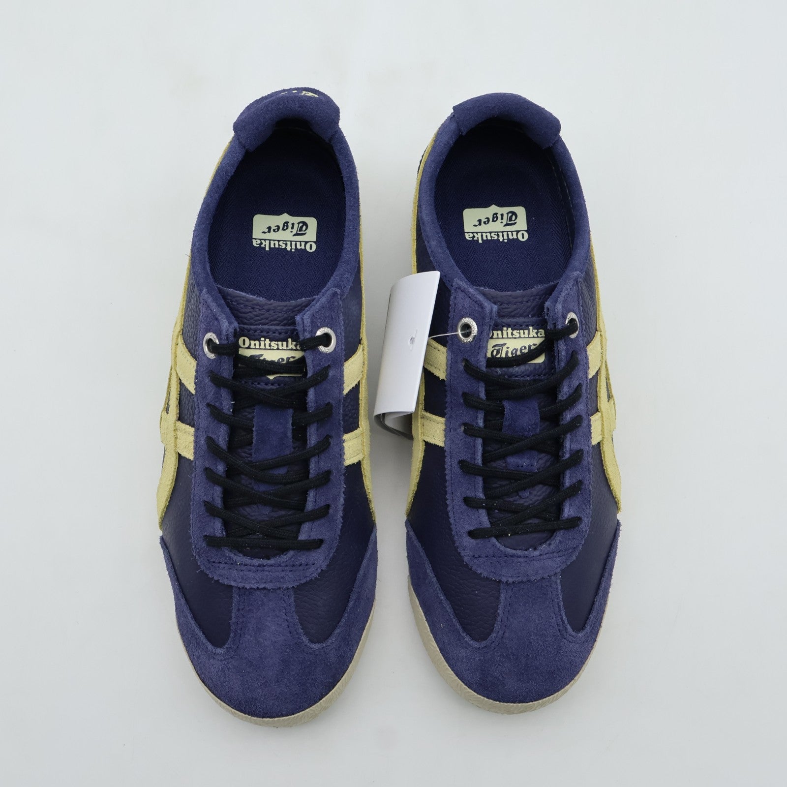 1183C015-400 Onitsuka Tiger Mexico 66 SD VIN Peacoat Wheat Yellow (Men's)