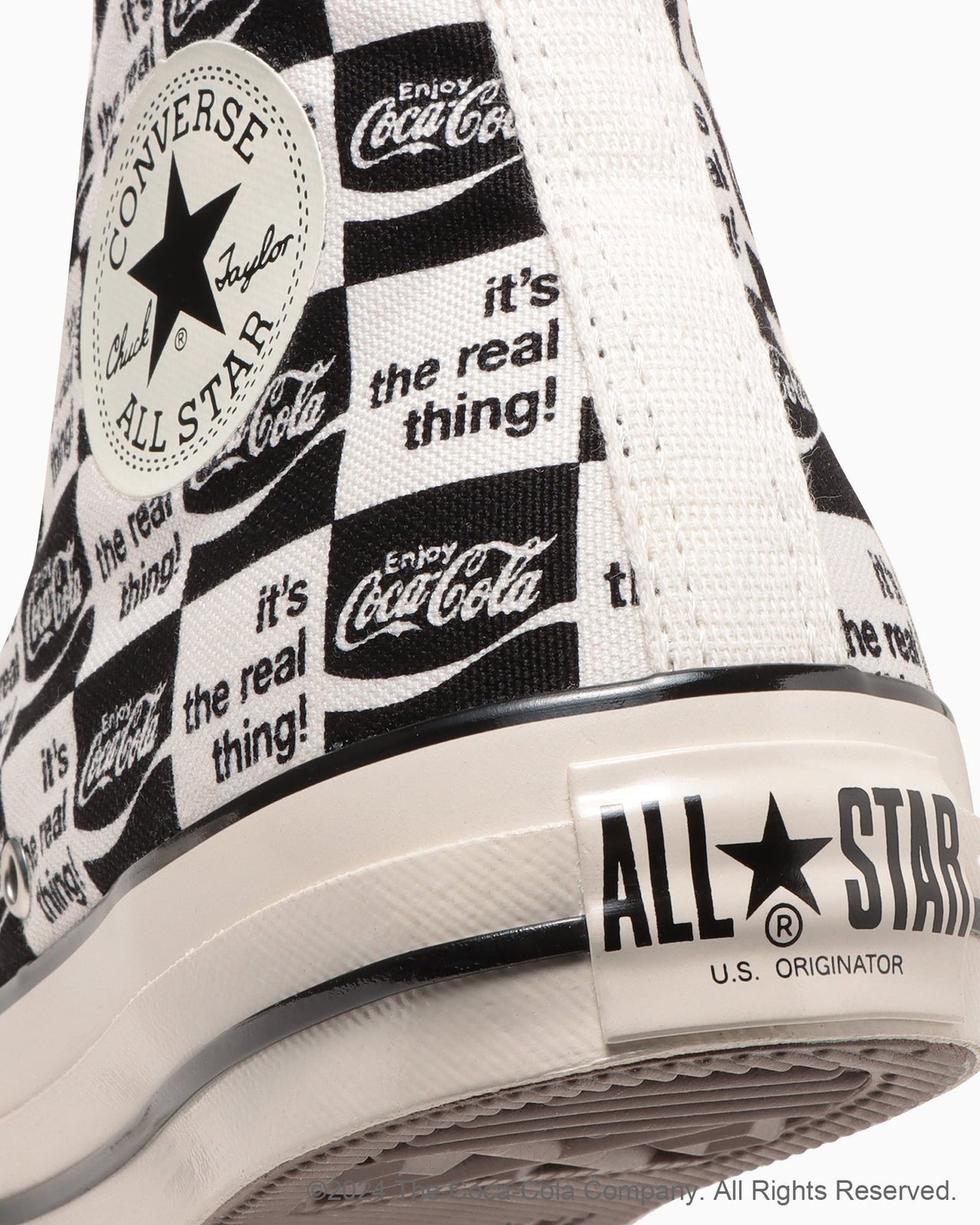 31312061 Coca-Cola Converse All Star US CK Hi Black White (Men's)