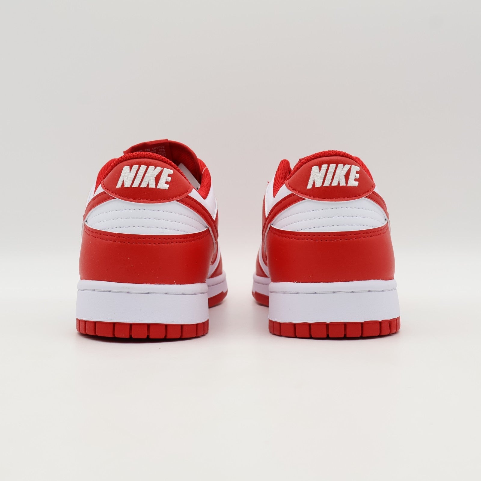 HF5441-104 Nike Dunk Low Retro White White UniversityRed (Men's)