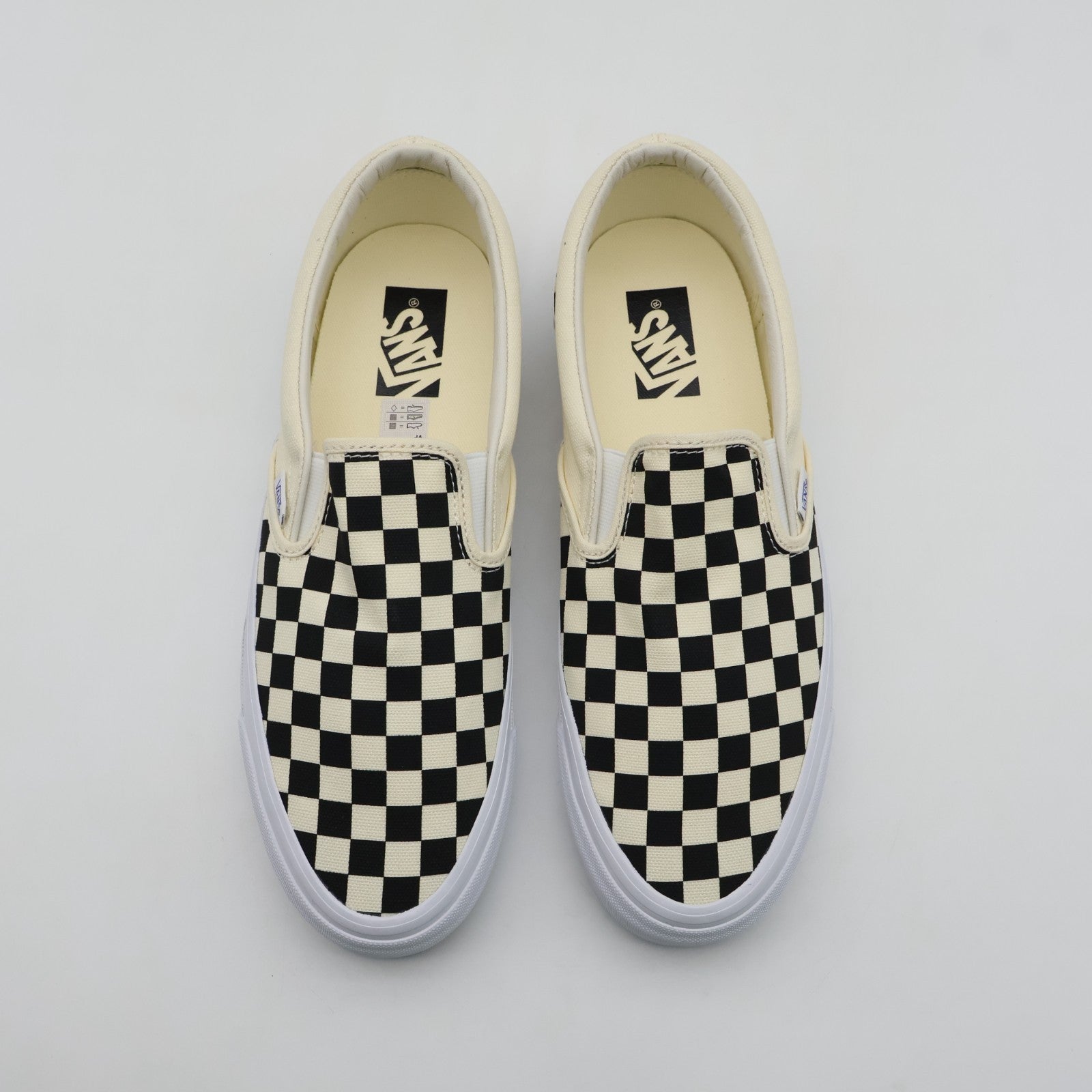 VN000CSE2BO Vans Slip-On Reissue 98 Checkerboard Black Off White (Men's)