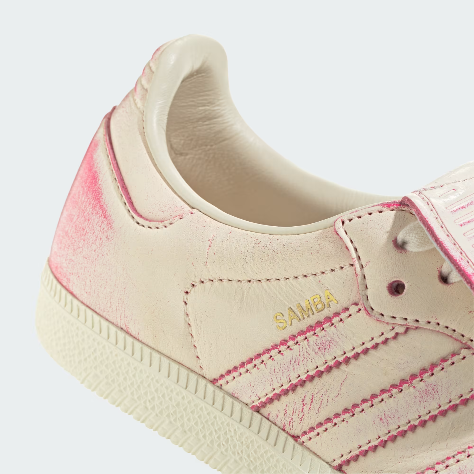 JR5998 adidas Originals  Samba LT  Cream White Shock Pink (Women's)