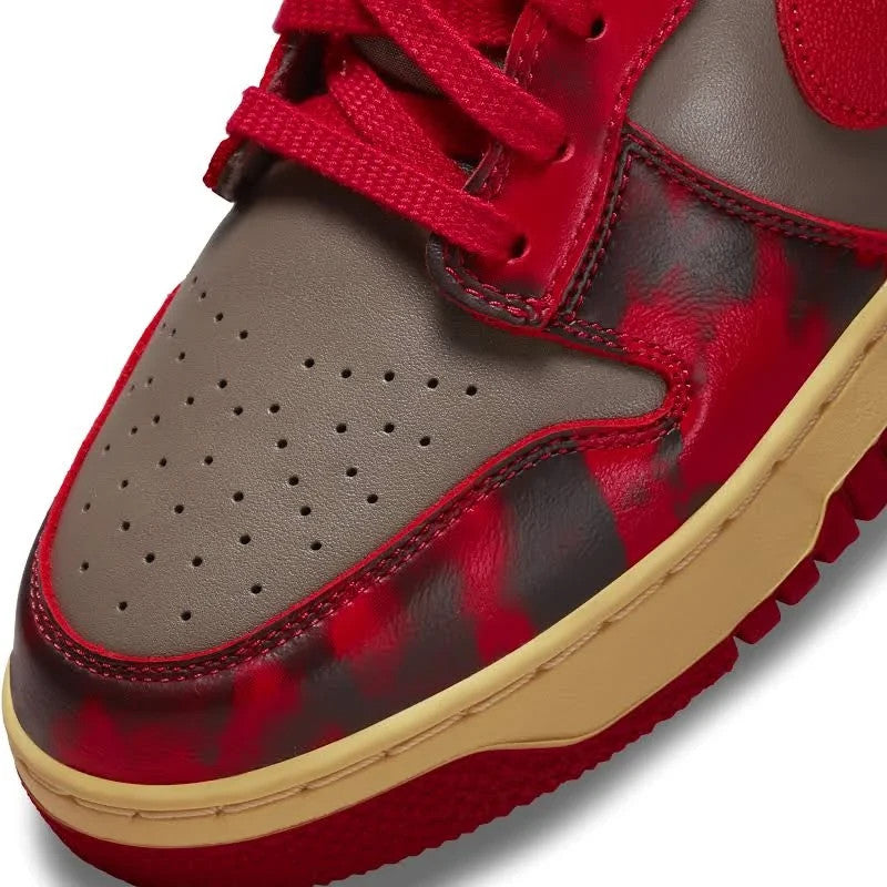 DD9404-600 Nike Dunk High "Red Acid Wash" (Men's)
