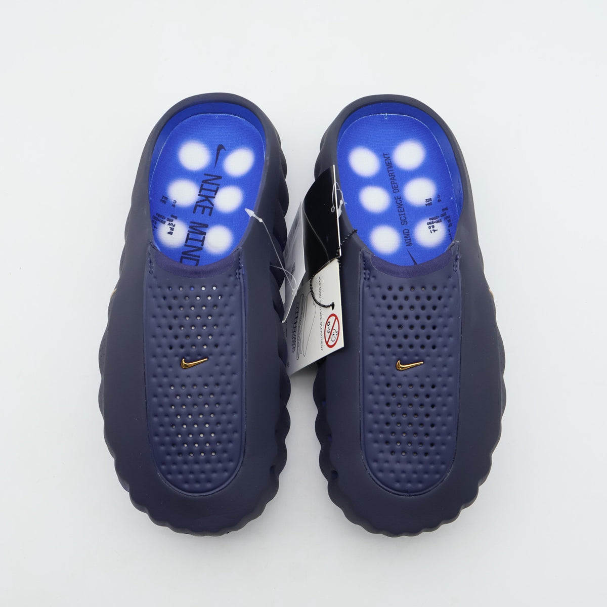 HQ4307-400 Nike Mind 001 Mules Blackened Blue (Men's)