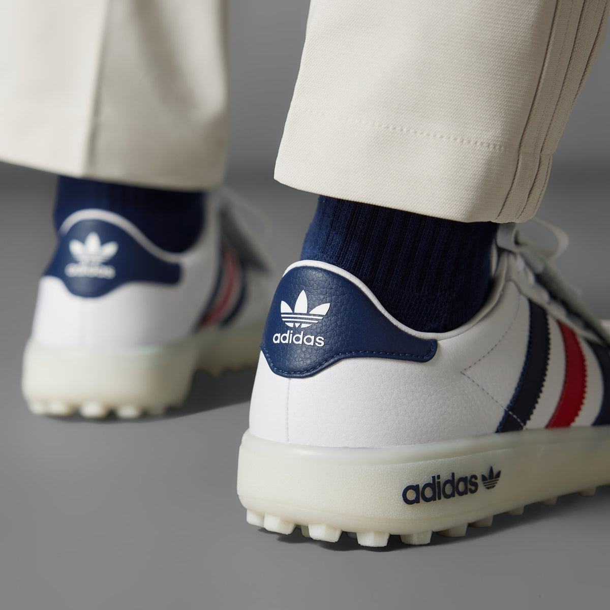 IH2266 adidas Originals Coursecup Spikeless Golf Cloud White Night Indigo(Men's)