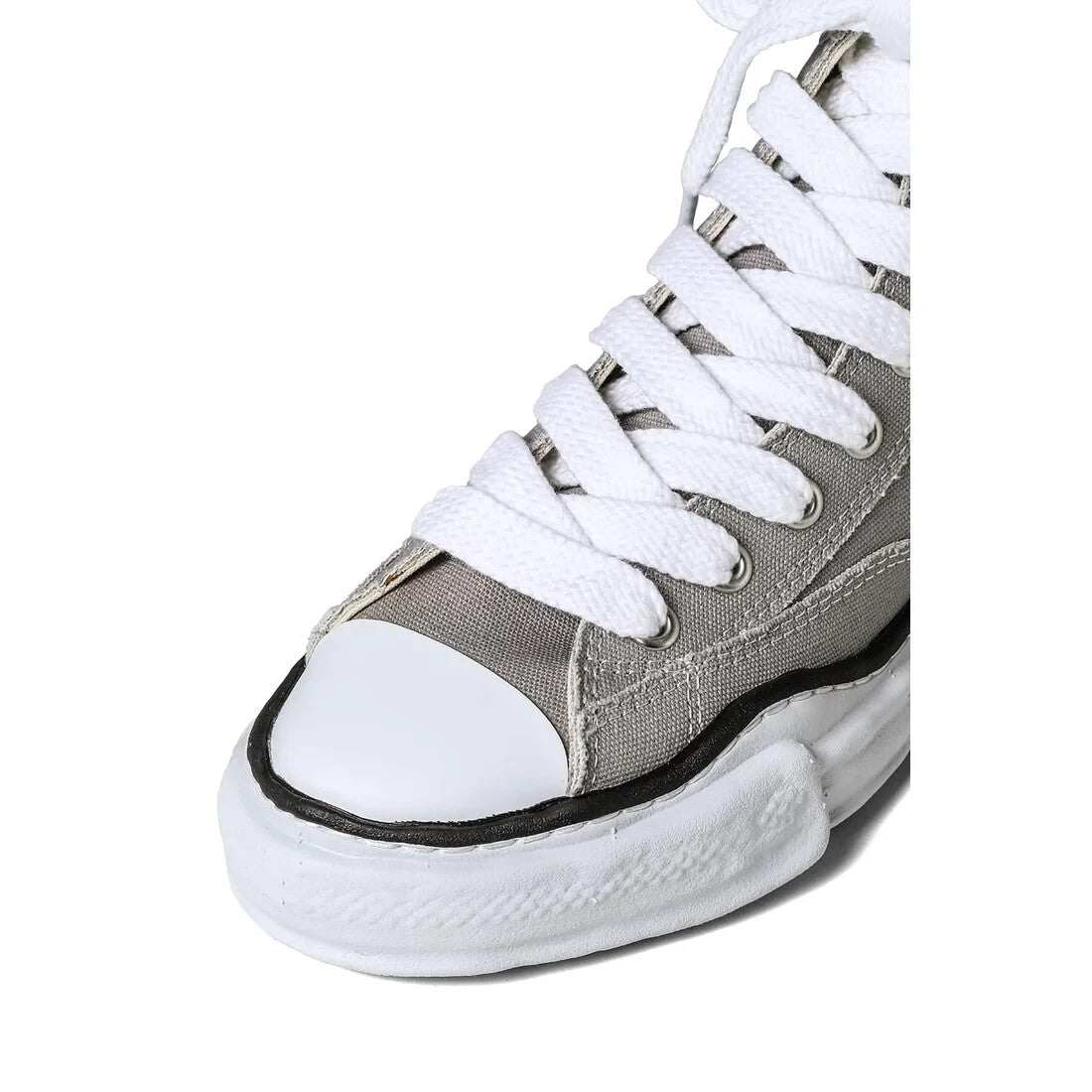 A01FW701-GRAY Maison MIHARA YASUHIRO PETERSON Original Sole Canvas High (Men's)