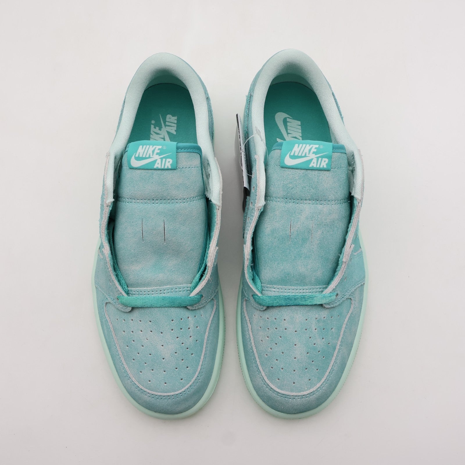 HQ8111-300 Nike  Air Jordan 1 Low Washed Teal (Women's)