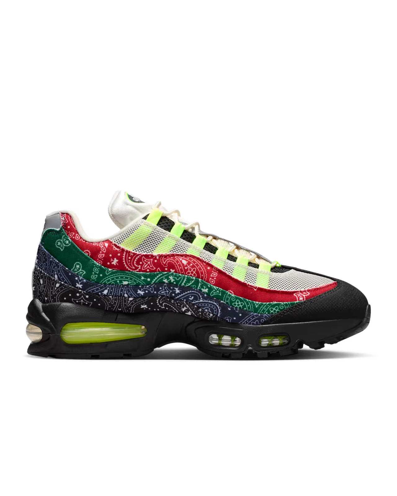 IQ0620-100 Nike Air Max 95 Big Bubble SP Paisley Bandana (Men's)