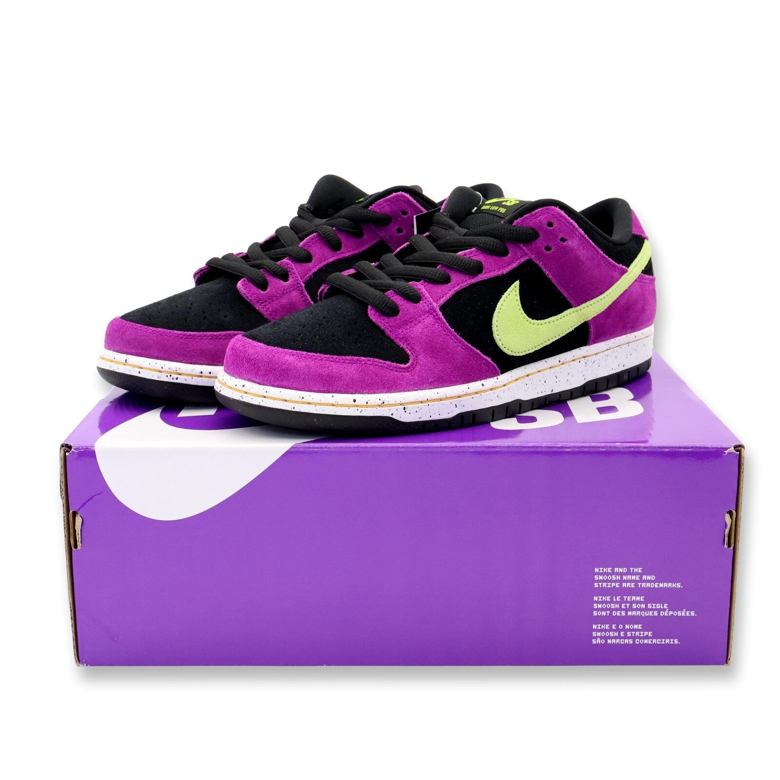 BQ6817-501 Nike SB Dunk Low ACG Terra Red Plum Black Taxi Citrin (Men's)