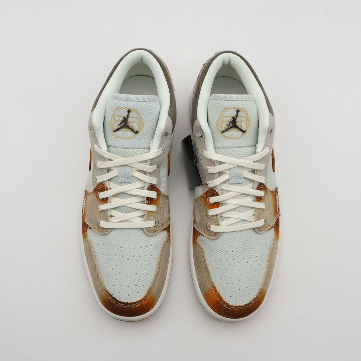 IM6664-991 Nike Air Jordan 1 Low SE Multi-Color Sail Light Bone (Men's)
