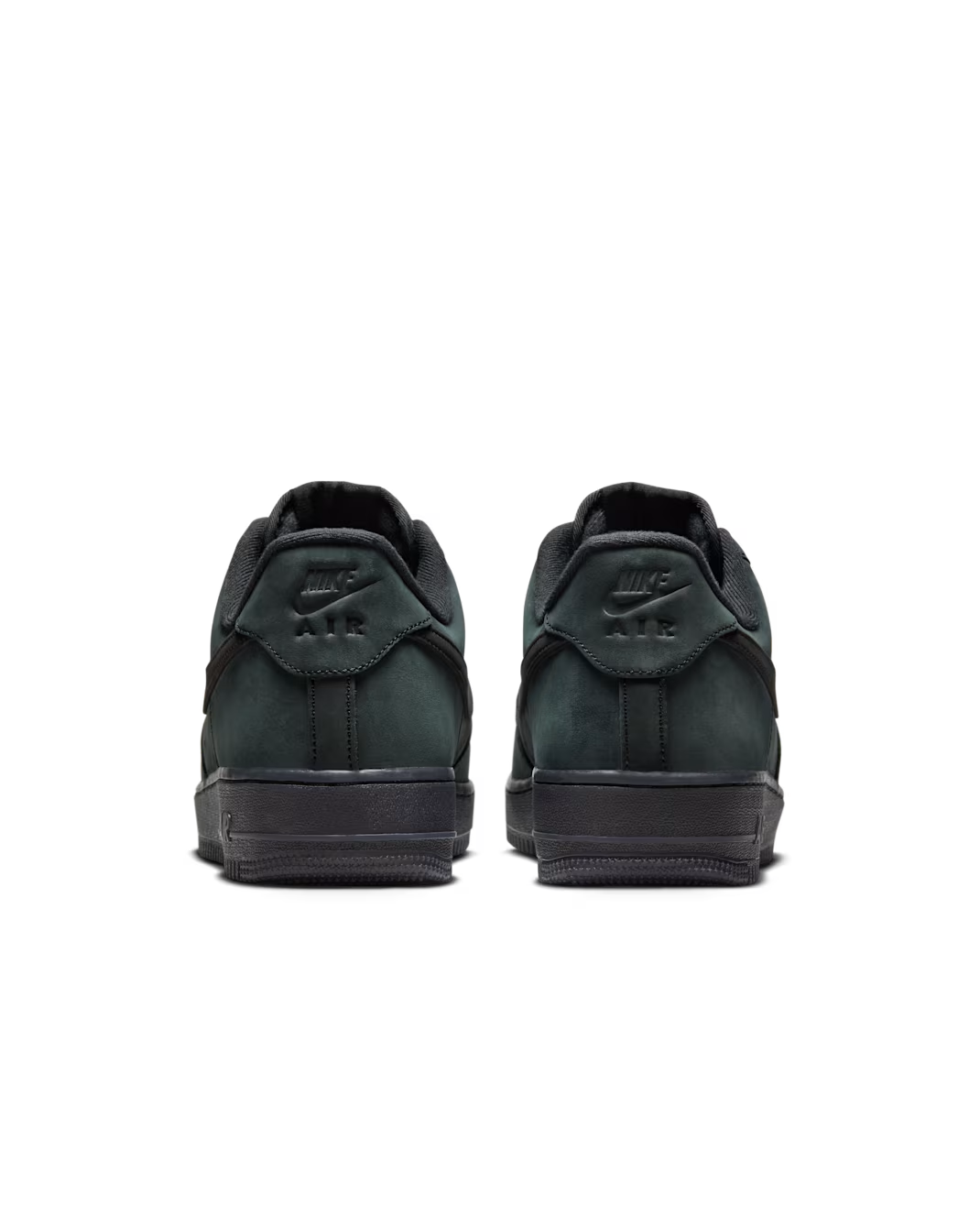 CJ9179-001 Nike Air Force 1 Black Nubuck (Men's)