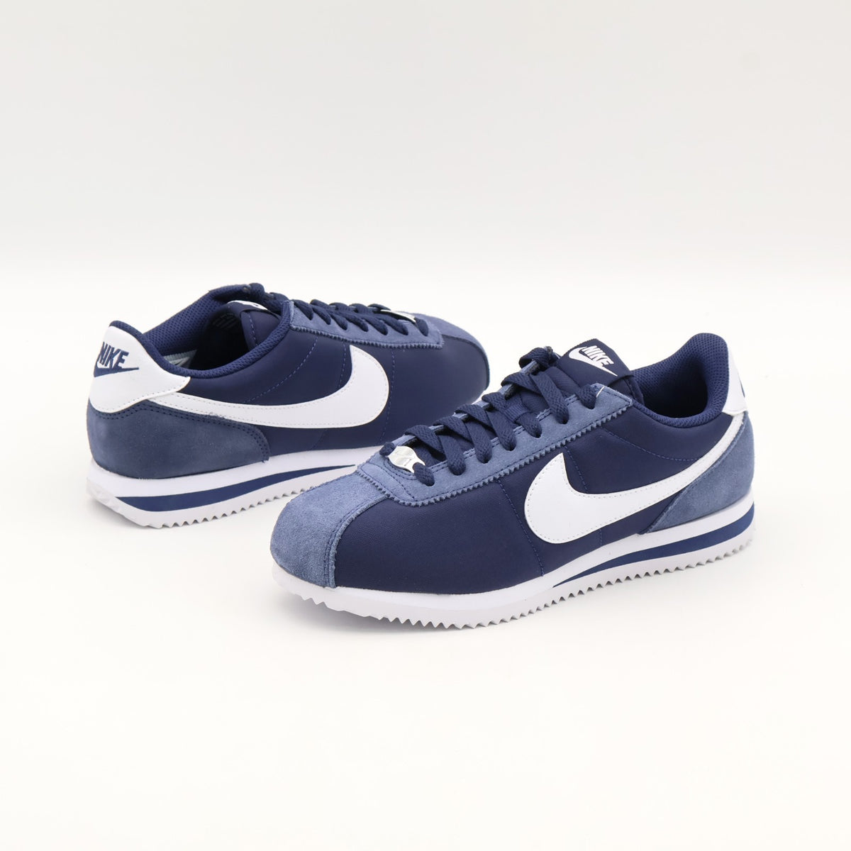 DZ2795-400 Nike Cortez Midnight Navy Nylon Deep Blue Indigo White (Women's)