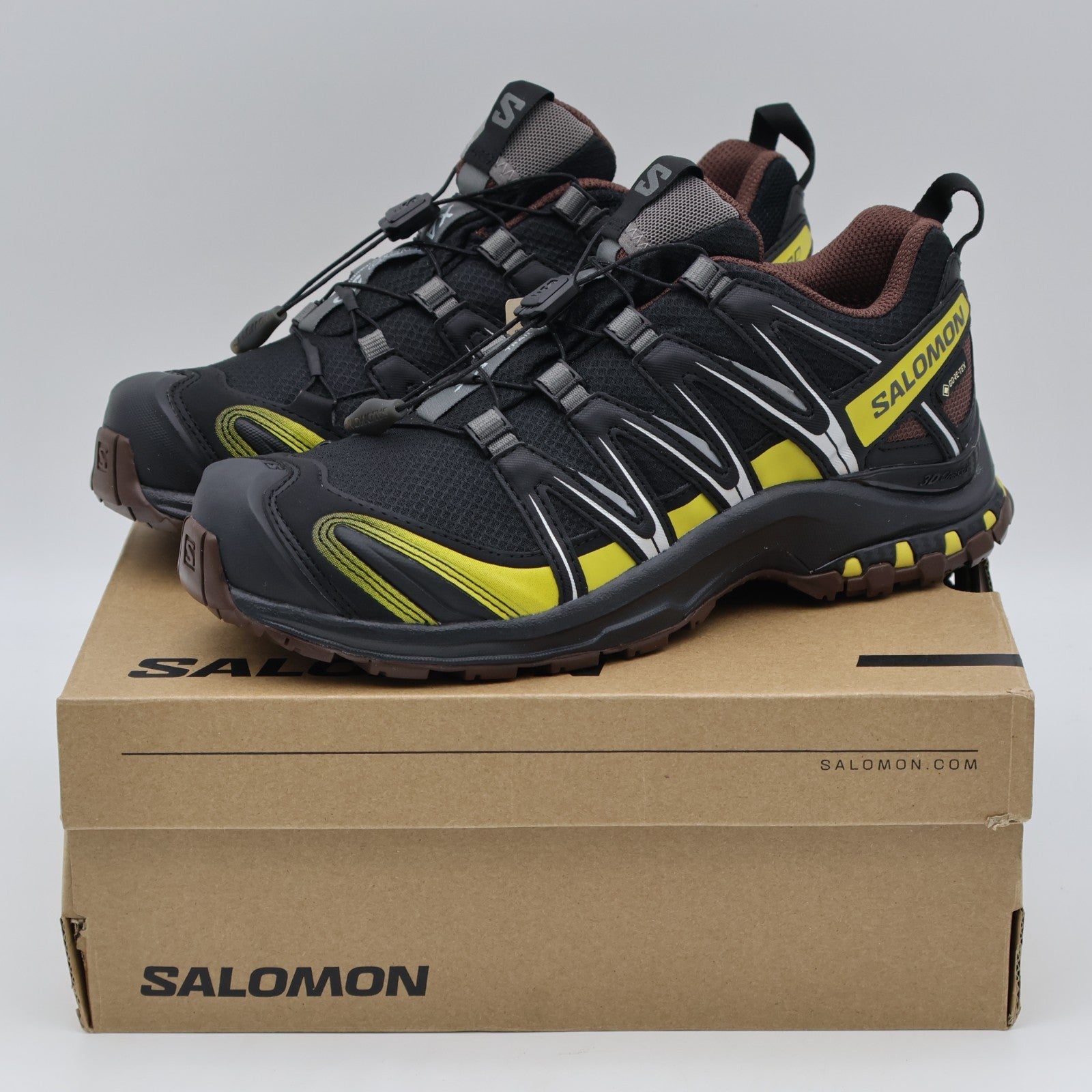 L47867800 Salomon XA Pro 3D GORE-TEX Black Cress Green French Roast (Men's)