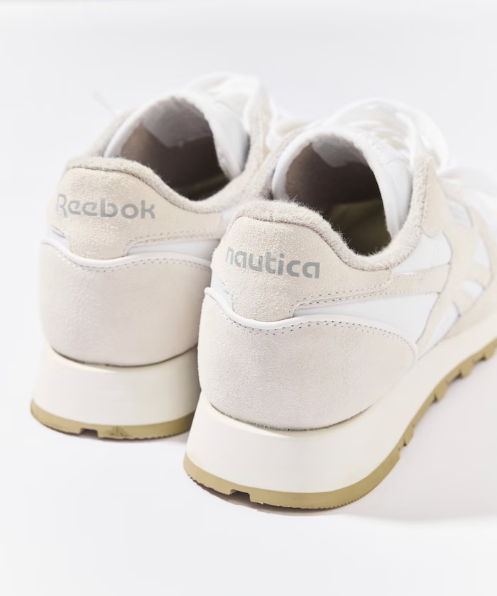R00174 Nautica Ã Reebok Classic Leather Vintage "White" (Men's)