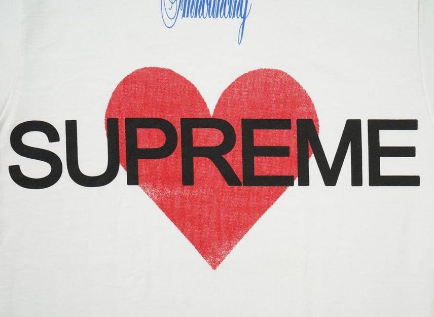 Supreme Announcing Tee White
