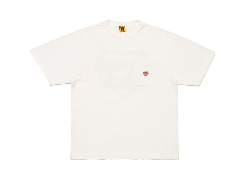 HUMAN MADE Pocket T-Shirt White
