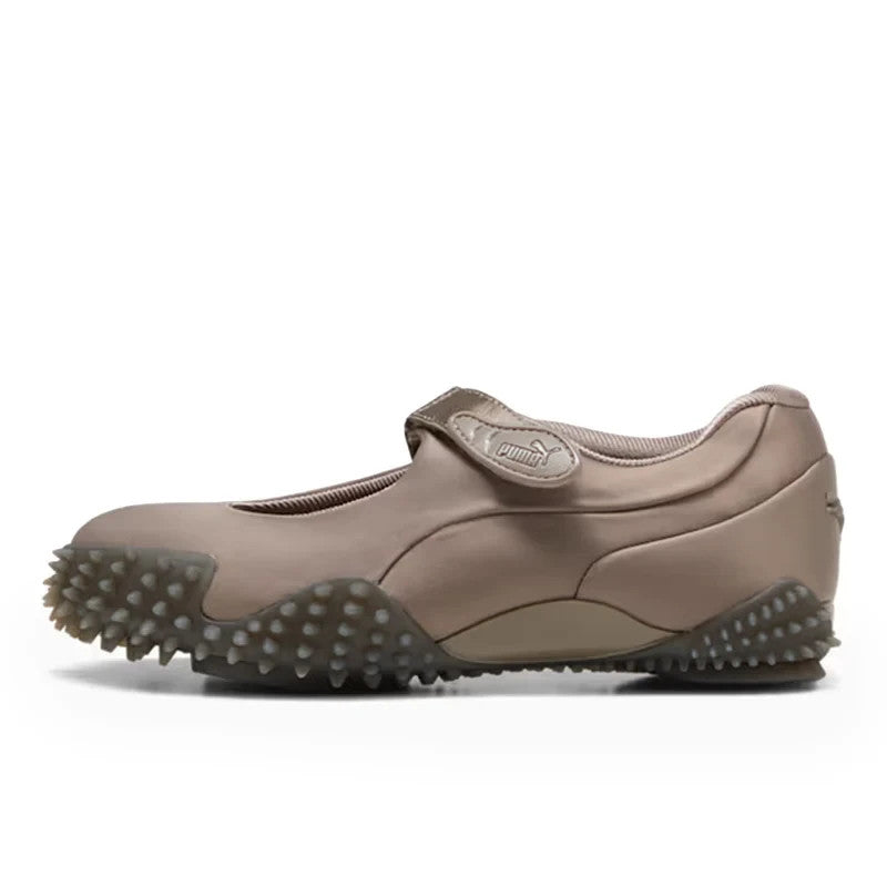 403368-06 Puma Mostro Fey Satin "Mouse Gray" (Women's)