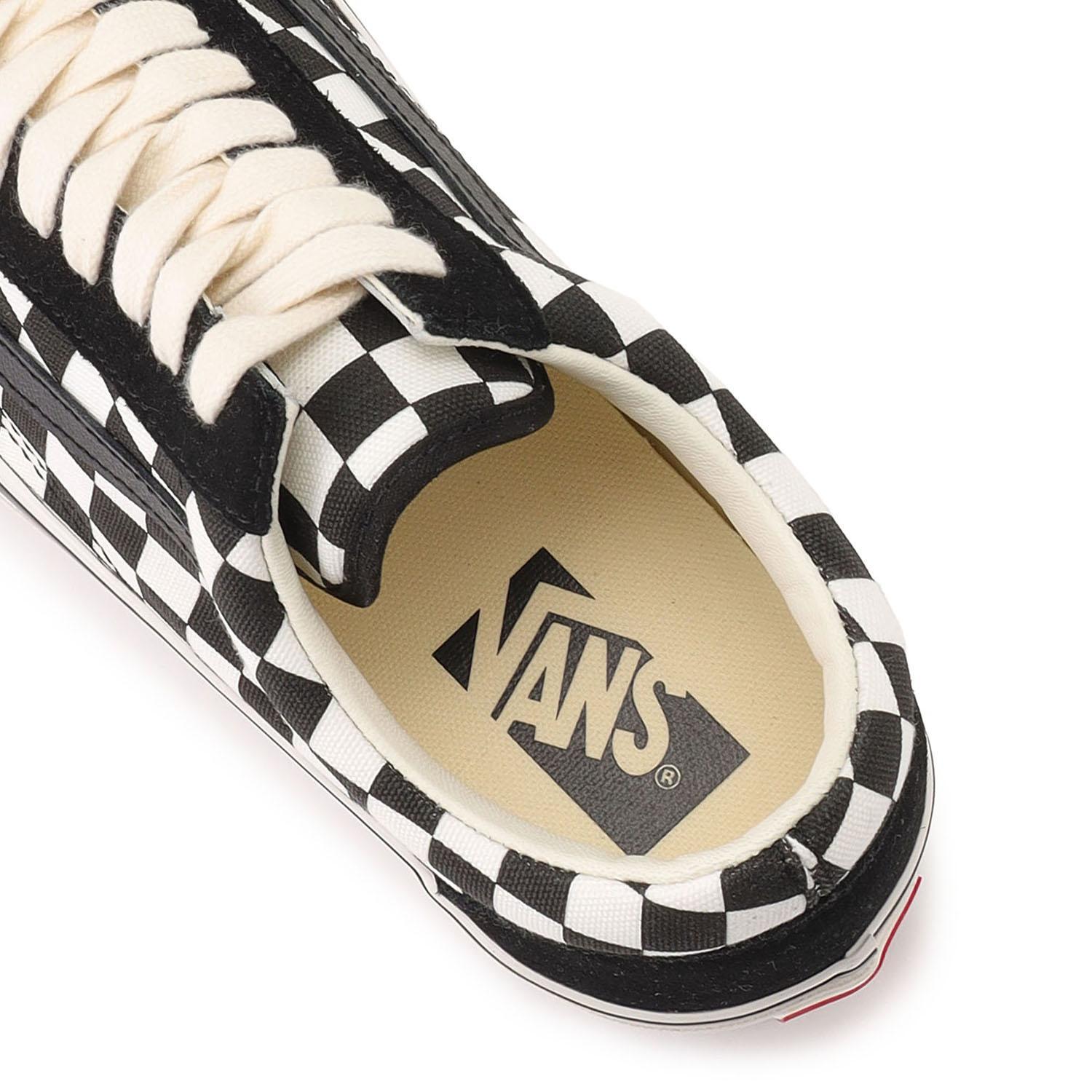 VN000D56BZW Vans Premium Old Skool Checkerboard Black White (Men's)