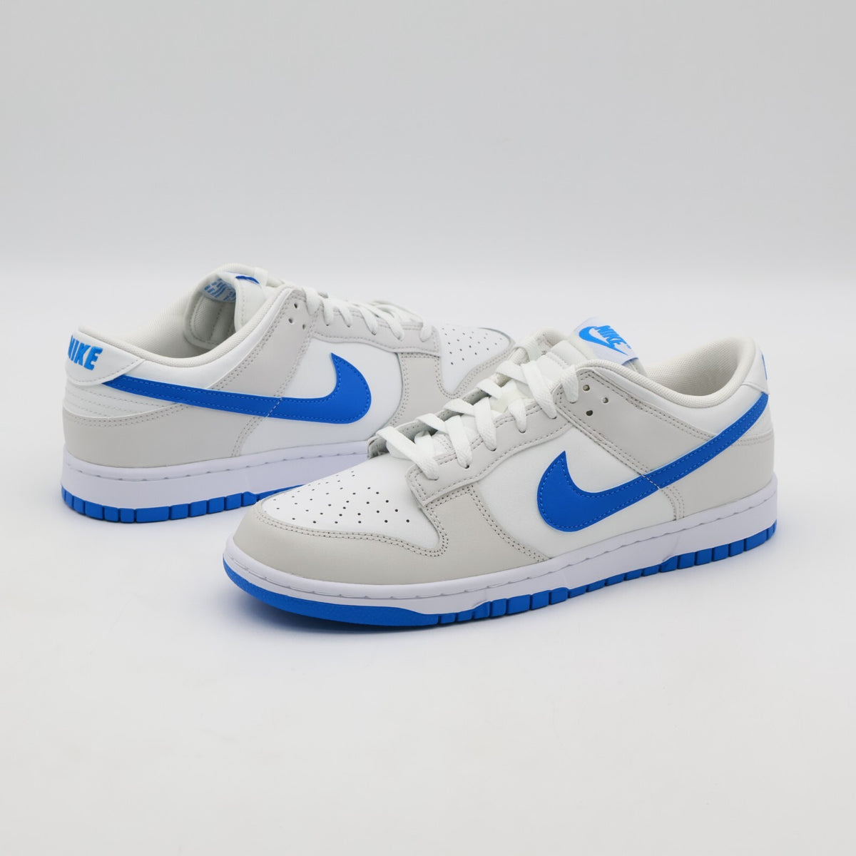 DV0831-108 Nike Dunk Low Summit White Photo Blue Platinum Tint (Men's)