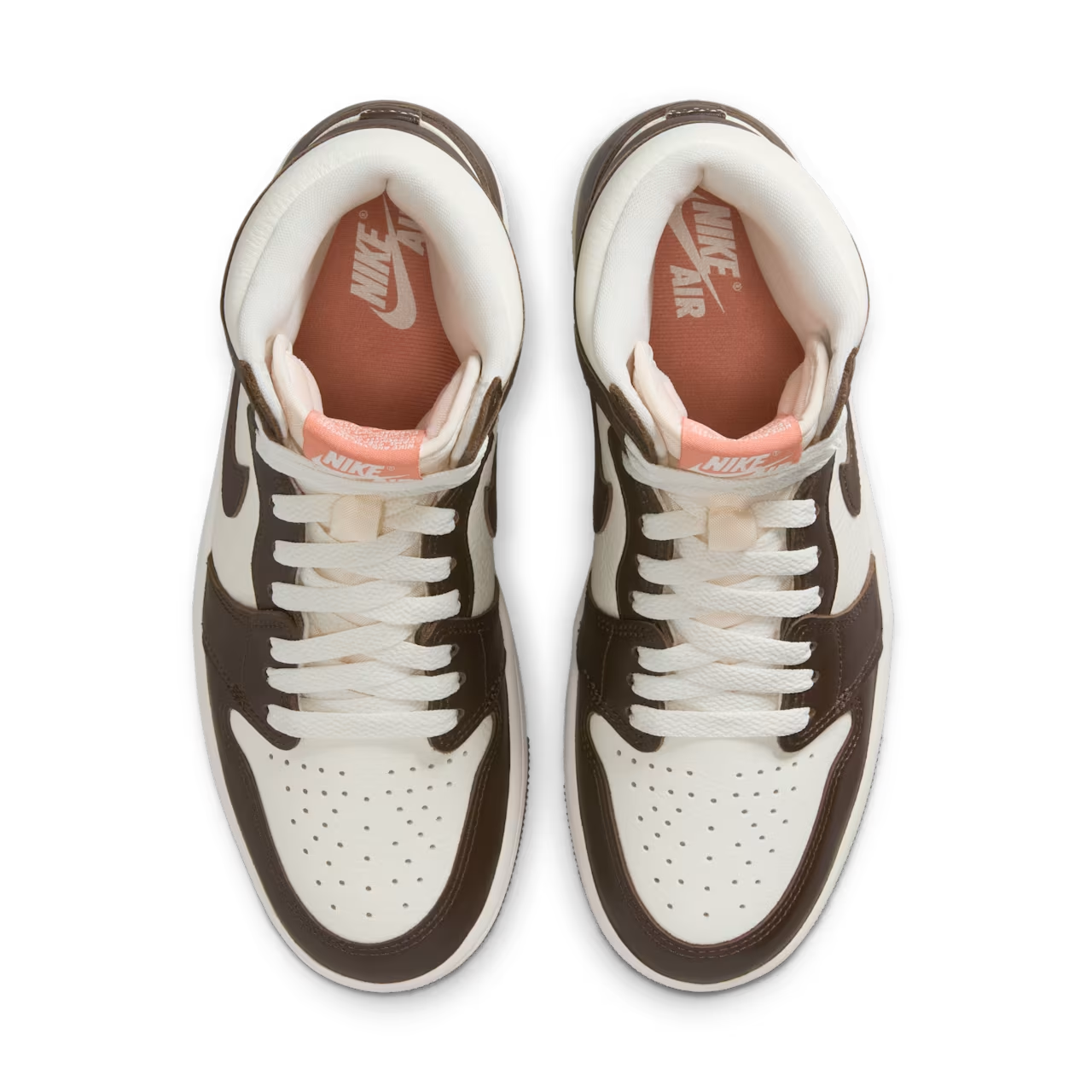 FD2596-200 Nike Air Jordan 1 High OG Baroque Brown Sail (Women's)