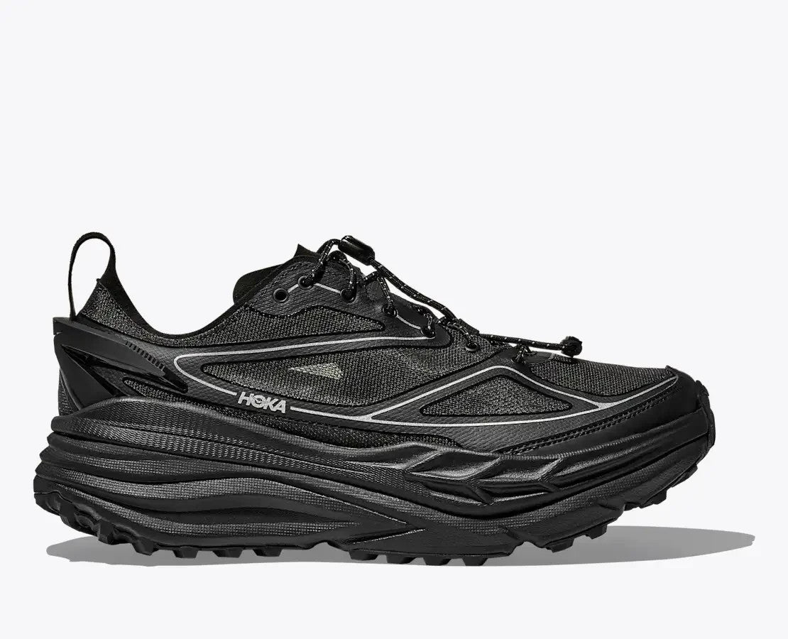 1168931-BKSV Hoka Stinson One 7 Black Silver (Men's)