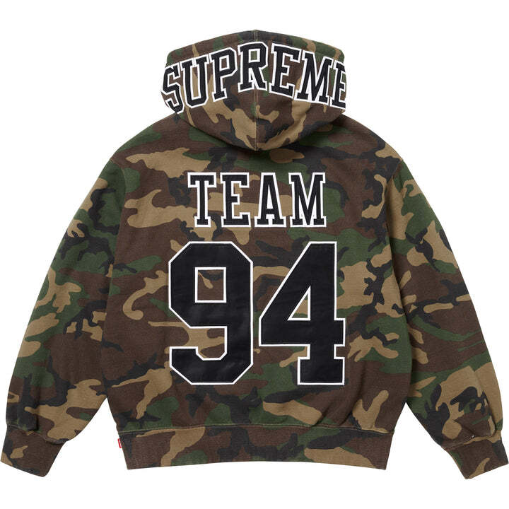 Supreme Team 94 Hooded Sweatshirt Camo