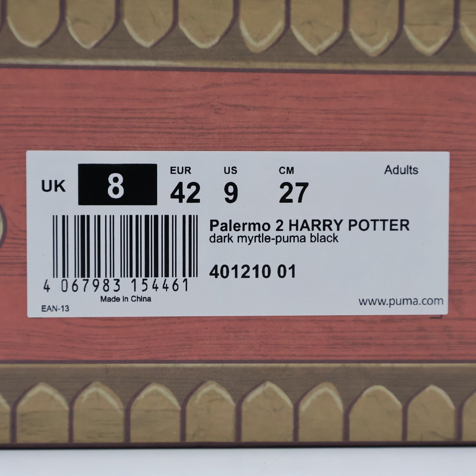 401210-01 Harry Potter Puma Palermo Slytherin (Men's)