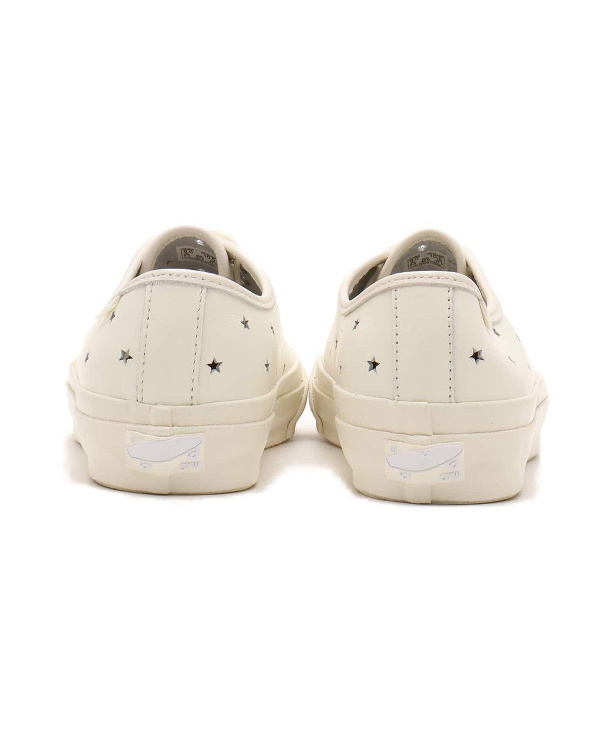 VN000DCPFAQ OTW by Vans Authentic One Piece Vibram Leather Star Egret (Men's)