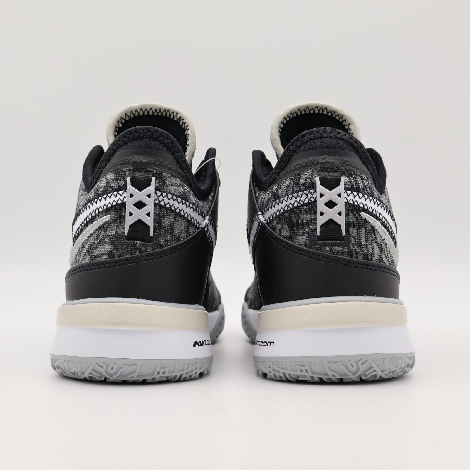 DR8788-005 Nike LeBron NXXT Gen Black Wolf Grey White Light Bone (Men's)