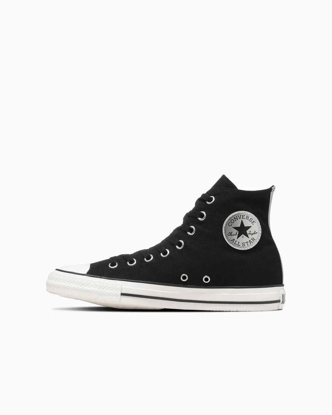 31318150 Converse All Star Silverpatch Hi Black Silver (Men's)
