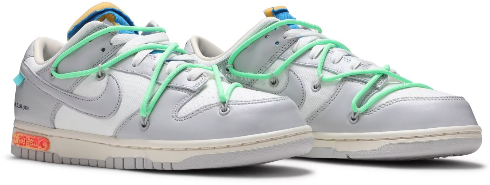 DM1602-116 Off-White Ã Nike Dunk Low 1 of 50 "Lot.26" (Men's)