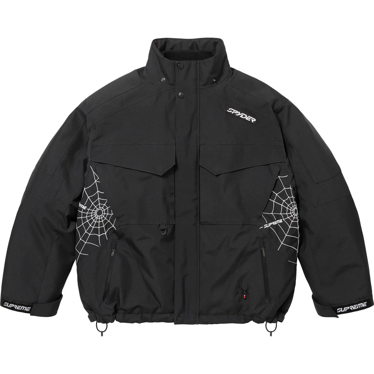 Supreme Spyder Technical Jacket Black