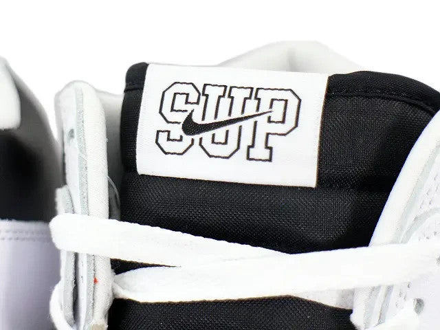 DN3741-002 Supreme Ã Nike SB Dunk High By Any Means "White Black" (Men's)