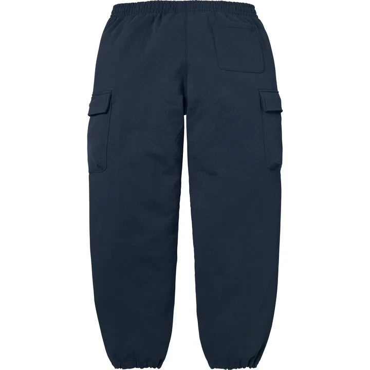 Supreme Small Box Cargo Sweatpant Navy